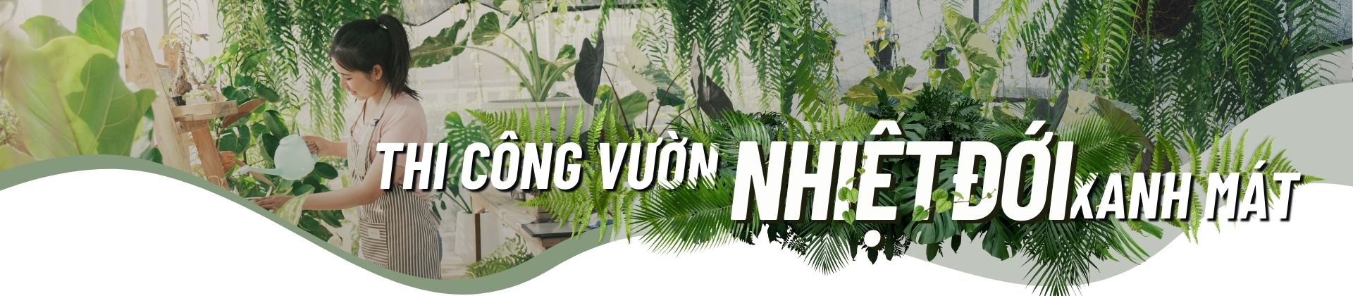 AnaGarden Thi Công Vườn Nhiệt Đới Xanh Mát