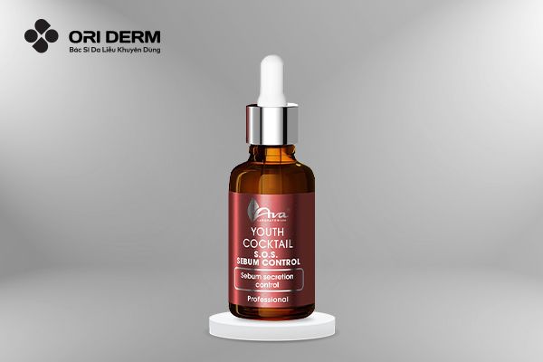 Serum mờ thâm cho da dầu mụn Ava SOS Sebum Control