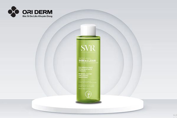 Toner cho da dầu mụn SVR Sebiaclear Micro Peel