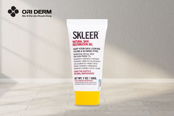 Kem dưỡng ẩm cho da nhạy cảm mụn Skleer Restoration Gel