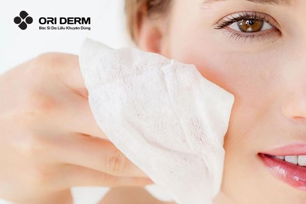 Làm sạch da nhẹ nhàng
