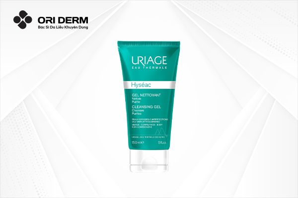 Sữa rửa mặt trị mụn Uriage Hyséac Gel Nettoyant dành cho da dầu mụn