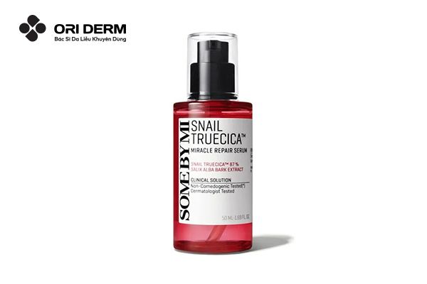 Serum trị sẹo rỗ Snail Truecica Miracle Repair