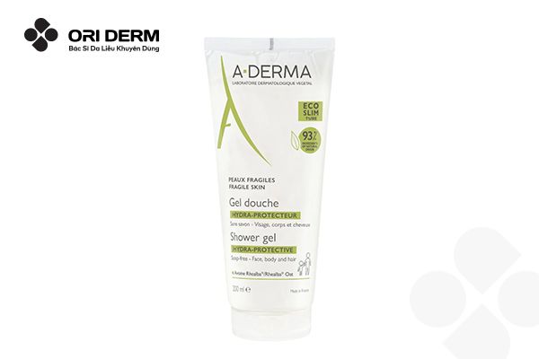 Gel rửa mặt Aderma Shower Gel Hydra-Protective