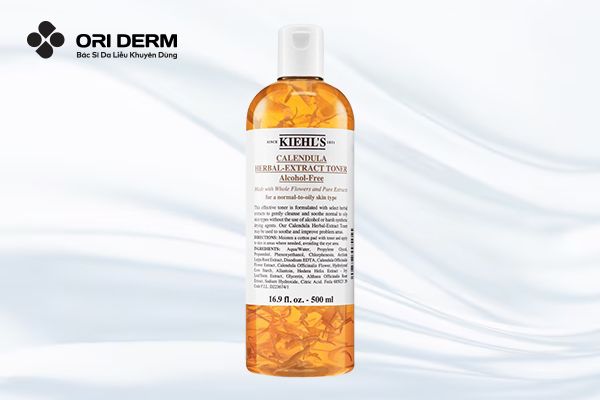 Toner cho da dầu mụn nhạy cảm Kiehl’s Calendula Herbal Extract Alcohol-Free Toner