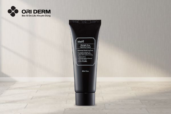 Kem dưỡng ẩm da mụn nhạy cảm Klairs Midnight Blue Calming Cream