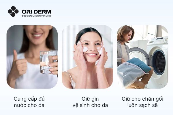 Cách hạn chế nổi mụn khi thức khuya