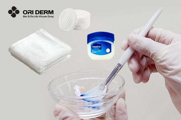 Chuẩn bị dụng cụ trước khi peel da
