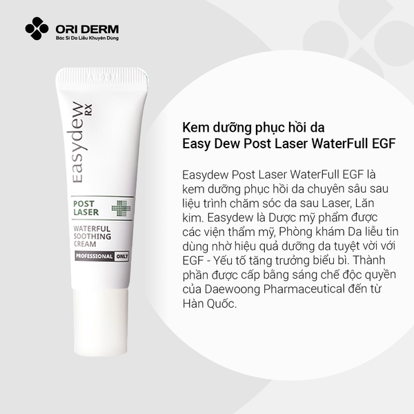 Ưu điểm kem dưỡng Easy Dew Post Laser WaterFull EGF