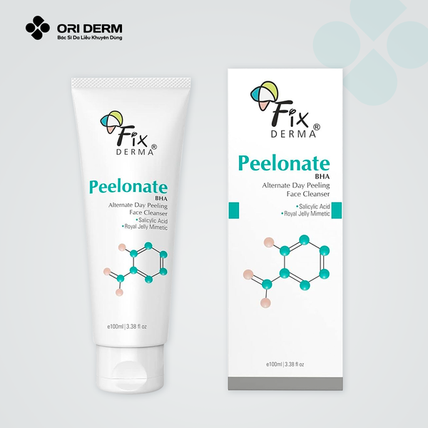 Sửa rửa mặt tẩy tế bào chết Fixderma Peelonate 100ml