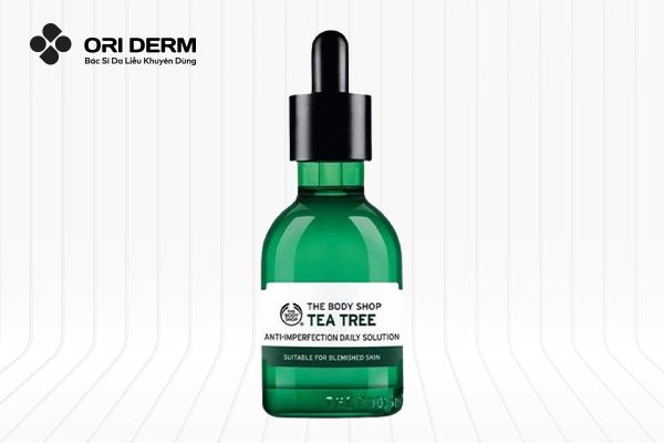 Serum trị mụn cho da dầu The Body Shop Tea Tree Anti-Imperfection Daily Solution