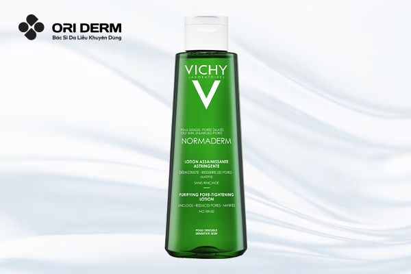 Nước cân bằng kiểm soát dầu Vichy Normaderm Purifying Pore-Tightening Lotion