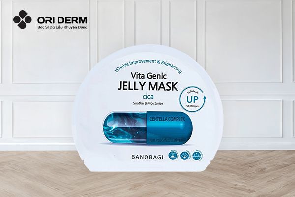 Mặt nạ trị mụn viêm Vita Genic Cica Jelly Banobagi
