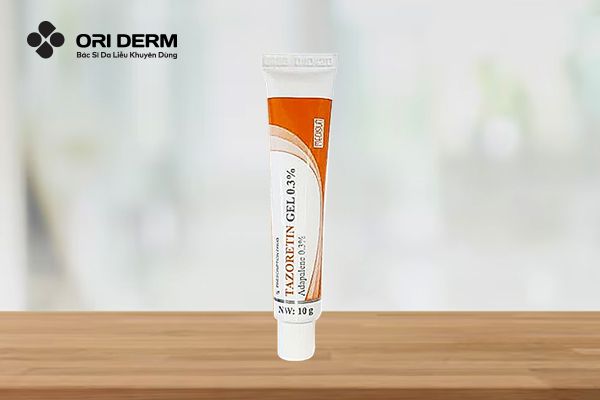 Thuốc bôi trị mụn trứng cá Tazoretin Gel