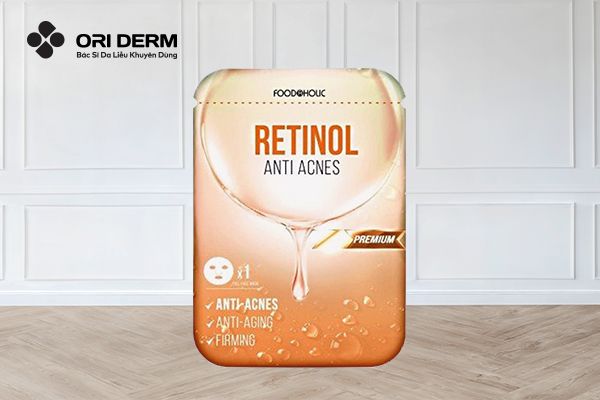 Mặt nạ trị mụn viêm Retinol Anti Acnes Mask Foodaholic
