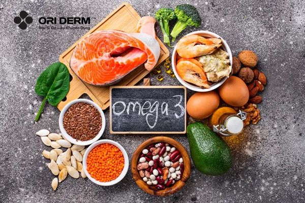 Omega 3 giúp nuôi dưỡng mô da