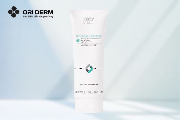 Kem chống nắng vật lý Obagi SuzanObagiMD Physical Defense Broad Spectrum SPF40