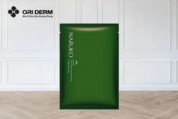 Mặt nạ trị mụn, kiềm dầu Naruko chiết xuất Trà Tràm