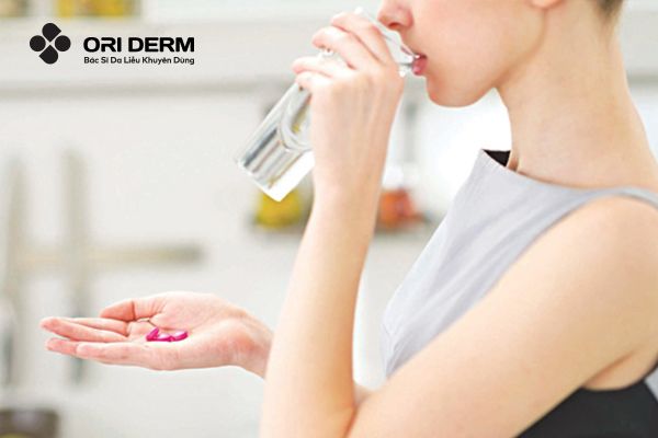 Trị mụn viêm chai bằng thuốc uống