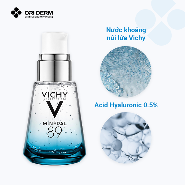 Thành phần serum cấp ẩm phục hồi da Vichy Mineral 89
