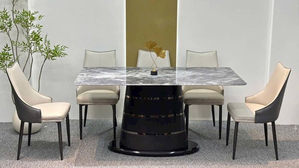 Bàn Ăn Mặt Đá Cao Cấp VNT2109