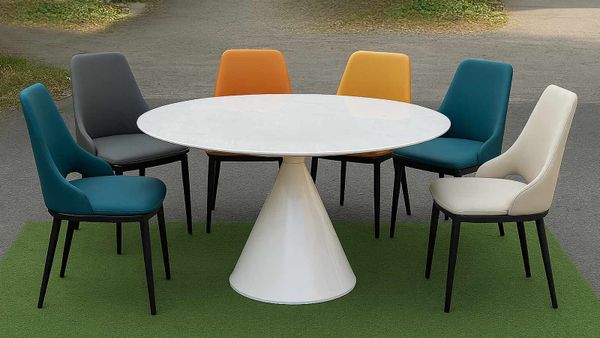 Bàn Ăn Mặt Đá Cao Cấp HSBA042