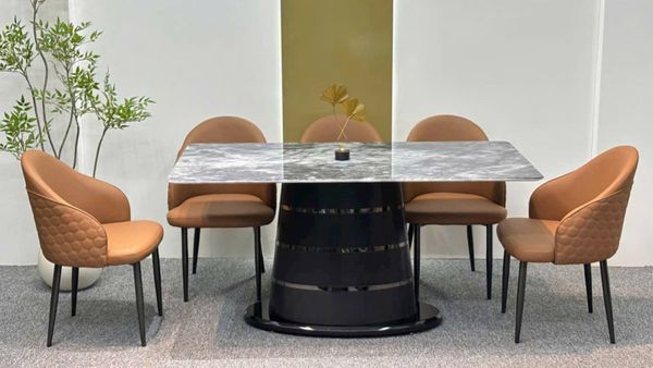 Bàn Ăn Mặt Đá Cao Cấp VNT2109