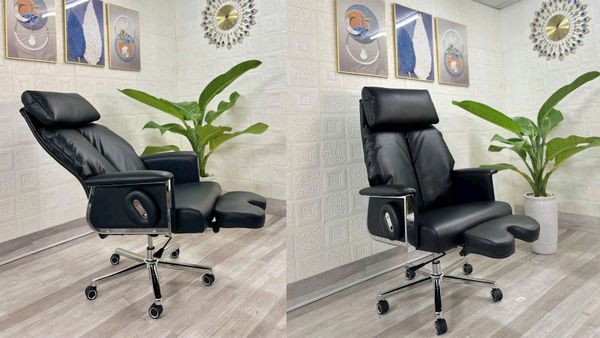 Mẫu ghế giám đốc ngả lưng DPD54 màu đen