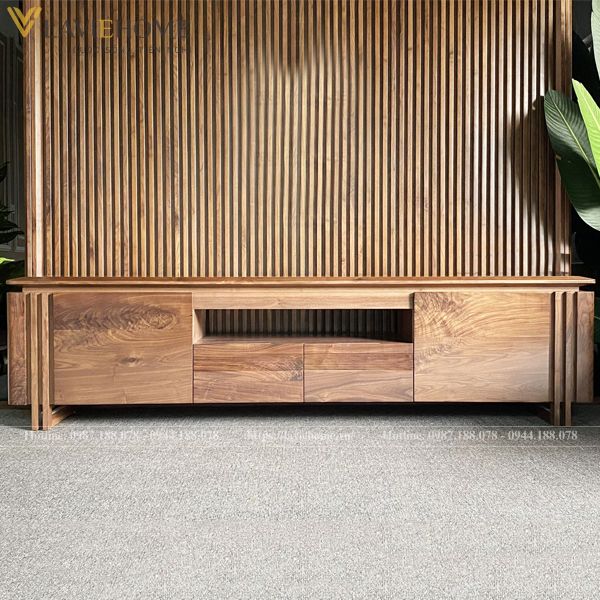 Kệ tivi gỗ tự nhiên