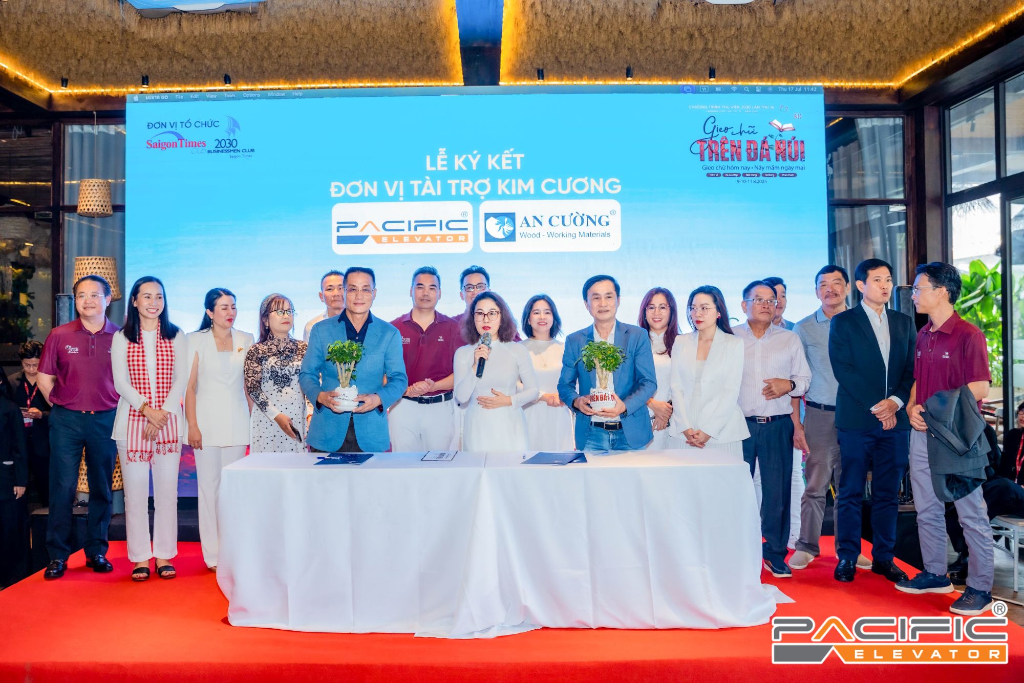 Thang Máy Pacific tài trợ Caravan Thư Viện 2030 lần thứ 16