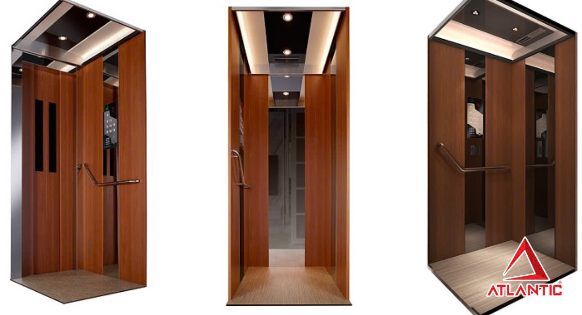 Hình ảnh minh hoạ cabin thang máy gia đình