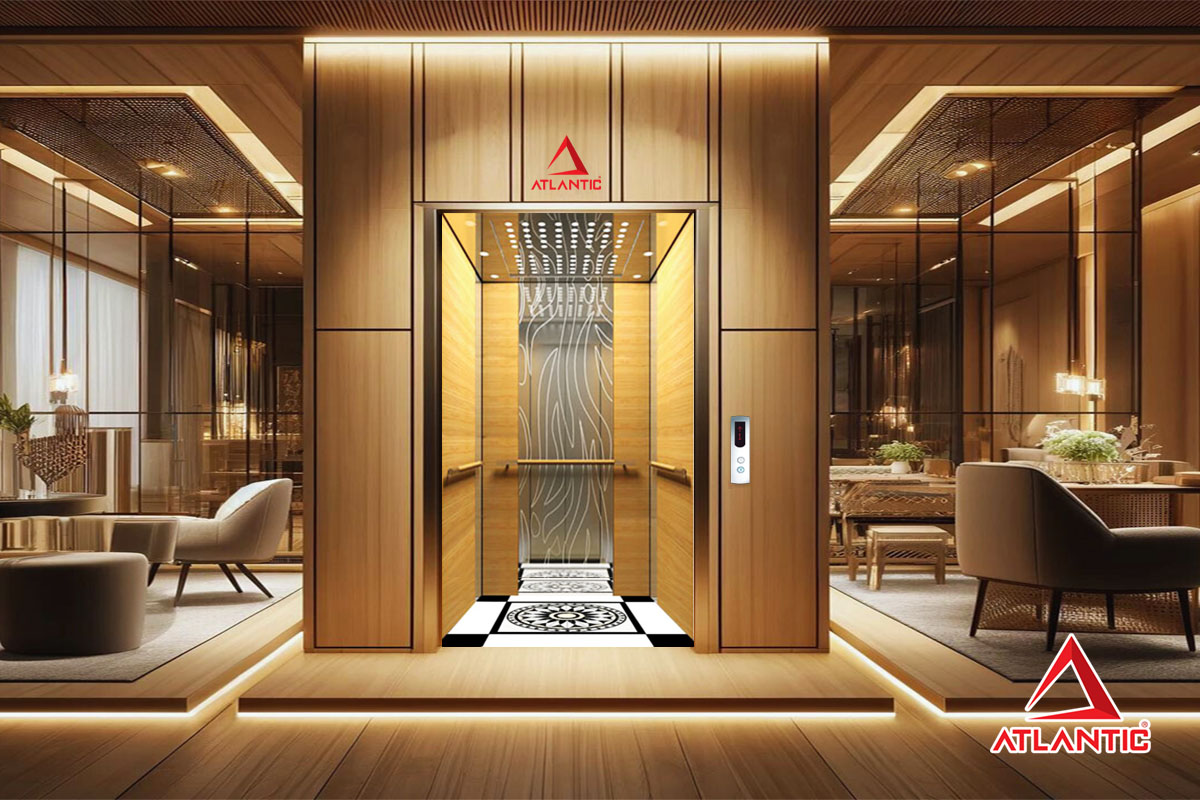 Thang máy gia đình Atlantic - Mẫu Cabin AT22