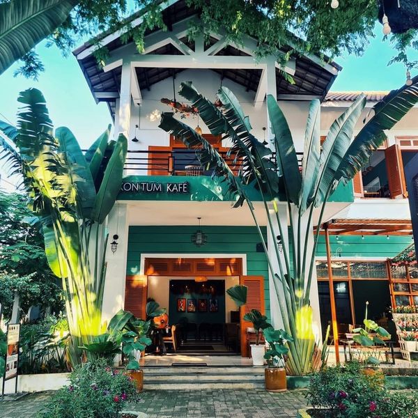 Gác Măng Rê – Kon Tum Kafé & Khách Sạn Gác Măng Rê đổi QR quán sang QR Mặt Trận Tổ Quốc Việt Nam, doanh thu ủng hộ đồng bào vùng lũ