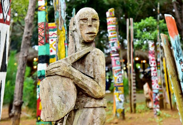 Vườn Tượng Tại Măng Đen