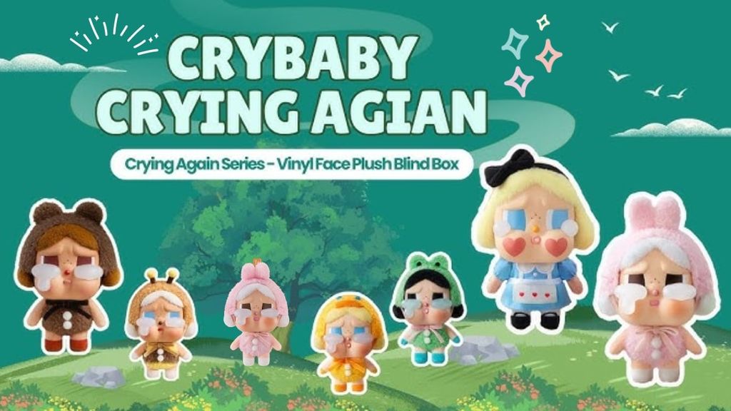 Khám Phá Crybaby Crying Again Series Sự Độc Đáo Từ Vinyl Face