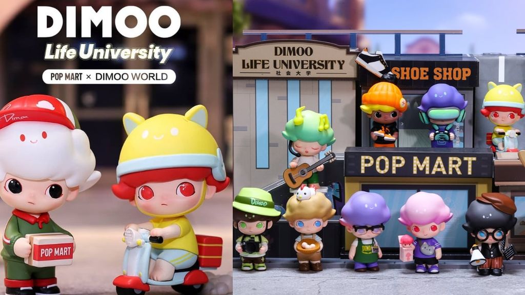Khám Phá DIMOO Life University Series Hài Hước Và Đầy Cảm Hứng