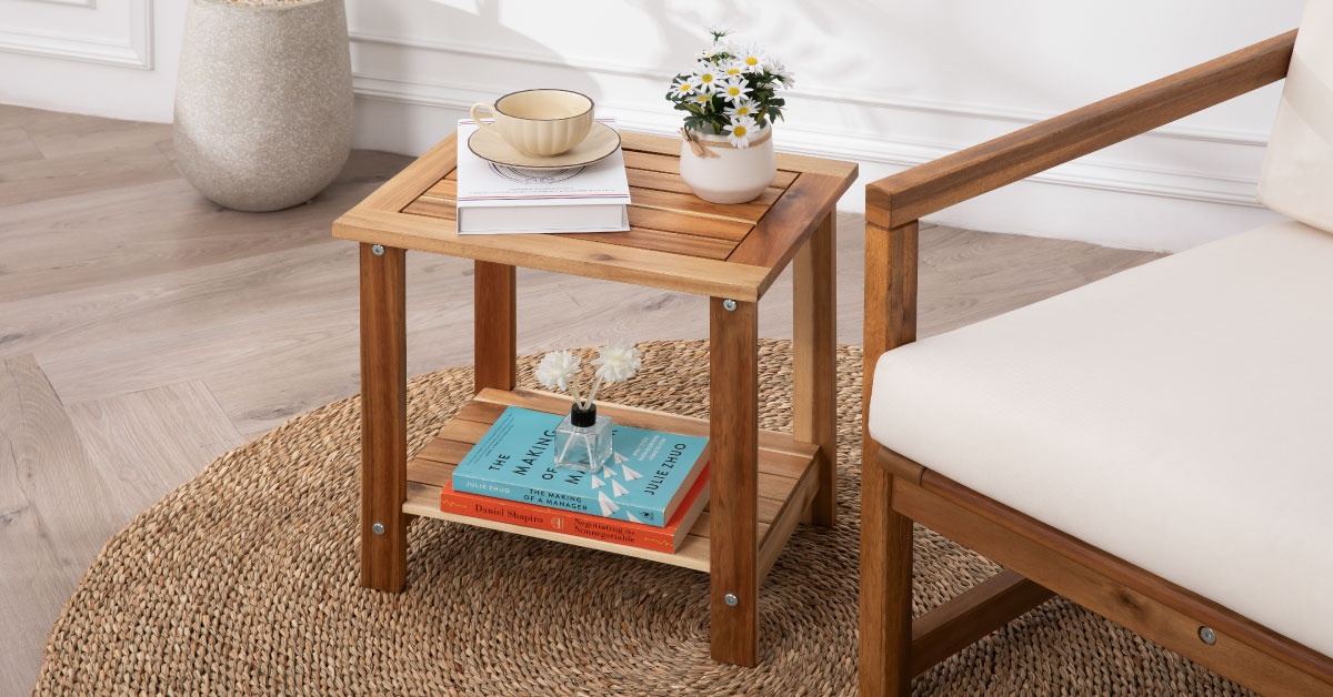 Bàn Cà Phê 2 Tầng – Side Table