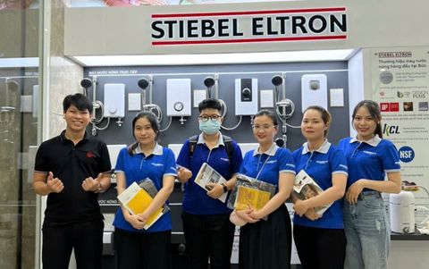 KHÁNH VY HOME THAM GIA BUỔI TRAINING SẢN PHẨM MÁY NƯỚC NÓNG STIEBEL ELTRON, TỪ NHÀ PHÂN PHỐI ĐẠI PHÚ LỘC