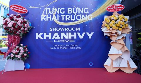 Hệ thống Khánh Vy Home tiếp tục mở rộng hệ thống showroom tại khu vực tam giác kinh tế trọng điểm Bình Dương, Đồng Nai, Vũng Tàu sau HCM và Đà Nẵng