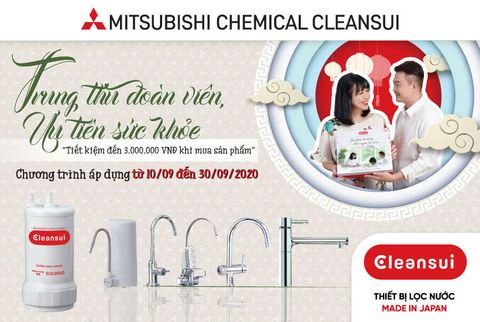 Cùng Cleansui Vui Trung Thu Đoàn Viên tại Khánh Vy Home tháng 9 - 2020