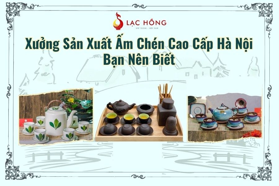 Xưởng Sản Xuất Ấm Chén Cao Cấp Hà Nội Bạn Nên Biết