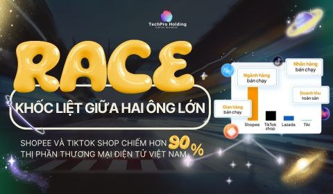Shopee và TikTok Shop Chiếm Hơn 90% Thị Phần Thương Mại Điện Tử Việt Nam: Cuộc Đua Khốc Liệt Giữa Hai Ông Lớn