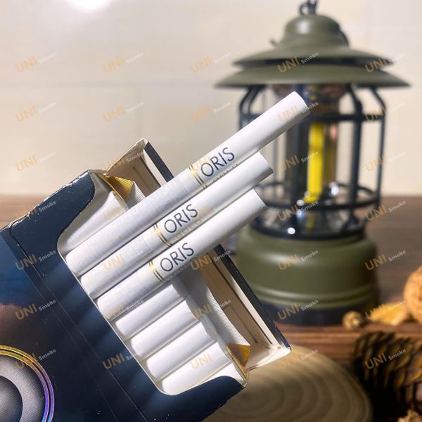 Điếu Oris Gold Slims Mộc Cổ Điển