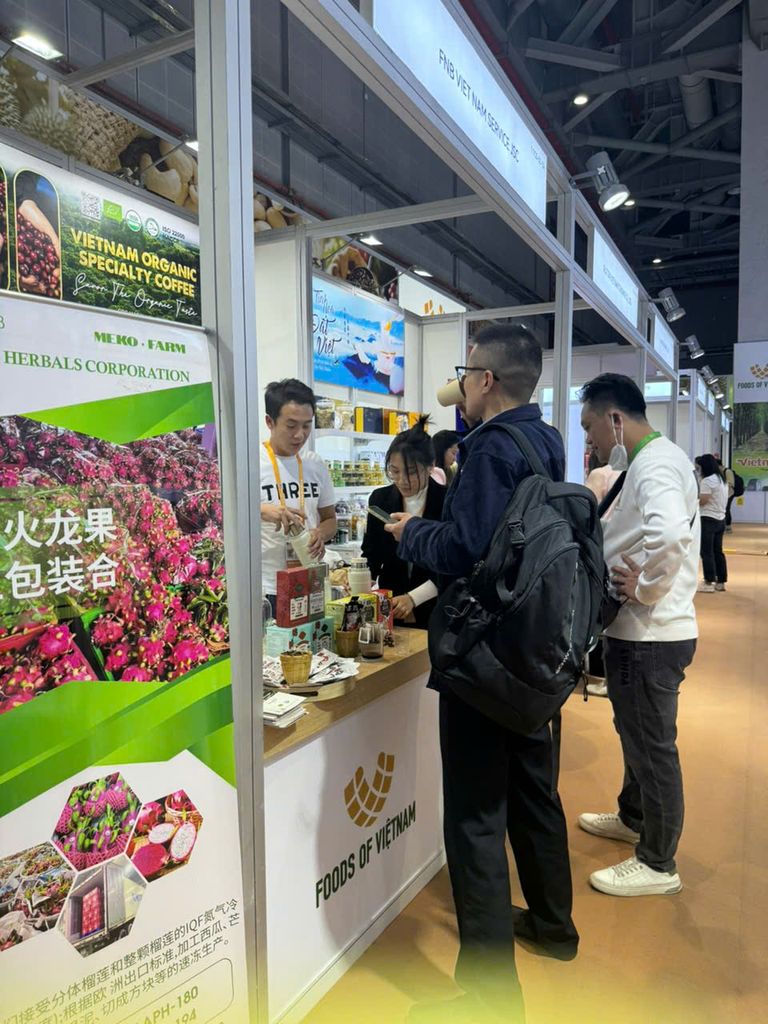 Hapii Coffee – Tự hào mang cà phê hữu cơ Việt Nam đến Hội chợ Nhập khẩu Quốc tế Trung Quốc 2024