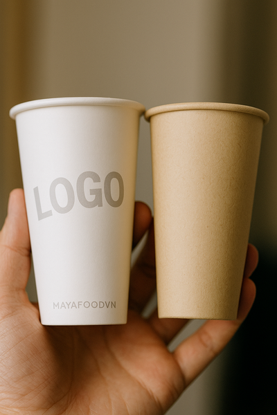so sánh cốc giấy chính hãng và cốc giấy trôi nổi tại Hà Nội