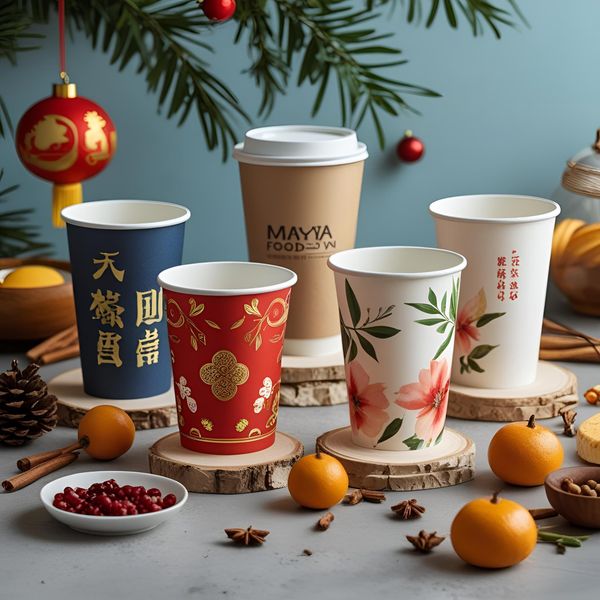các mẫu cốc giấy theo mùa nổi bật của thương hiệu lớn