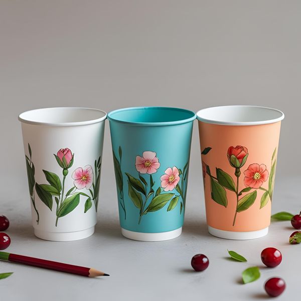 Cốc giấy đẹp thay thế cốc nhựa mỏng tiết kiệm chi phí với in ấn sắc nét.