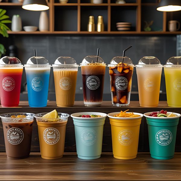 cốc nhựa trong suốt cho soda nhiều màu Hà Nội