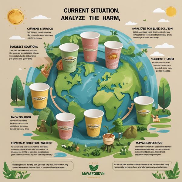 giải pháp thay thế cốc nhựa bằng cốc giấy thân thiện môi trường