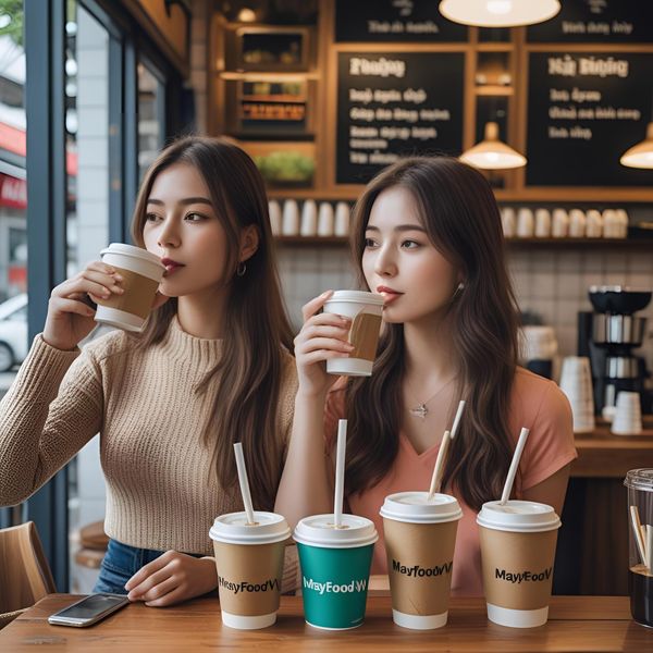 Cốc giấy in logo Hà Nội quảng bá thương hiệu tự nhiên trong đời sống